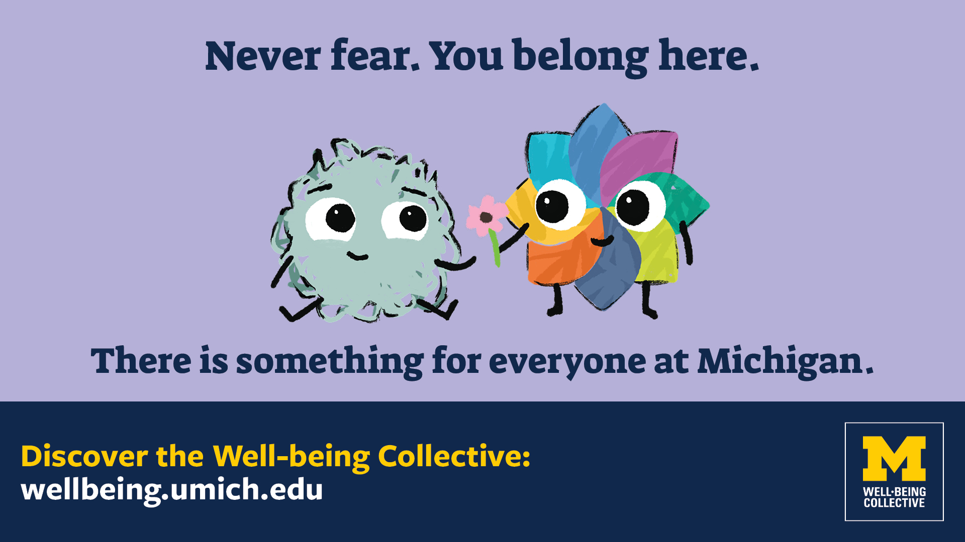 awareness campaign for Well-Being Collective