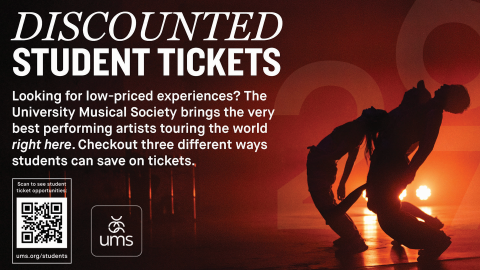 Discounted Student Tickets