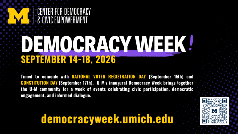 Democracy Week description