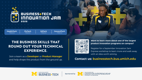 Registration for Business+Tech program