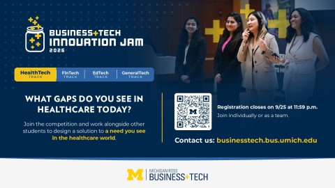 Registration for Business+Tech programs