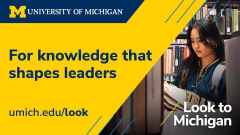 Look to Michigan general ad