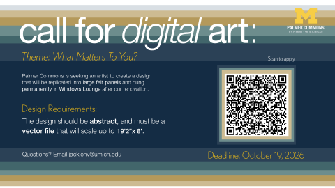 Call for student art to be exhibited at Palmer Commons