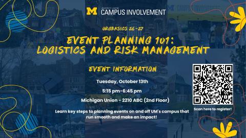 OrgBasics- October 13th workshop for student org members.