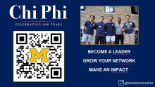 Recruitment for a new expansion fraternity, Chi Phi