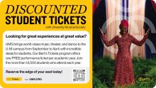 Discounted Student Tickets @ UMS