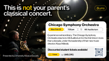 Student Tickets opportunity, chicago symphony orchestra