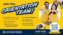 U-M Orientation Leader Recruitment/Applicaiton